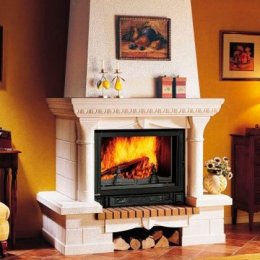 Каминная облицовка Supra Turenne Blanc, белый